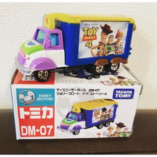『現貨』Tomica 迪士尼 玩具總動員4 胡迪 巴斯光年 叉奇 牧羊女寶貝 電影版 宣傳車 貨車 DM-07