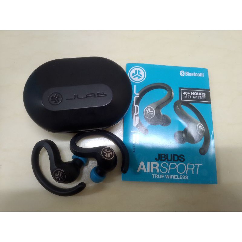 免運 保固中 JLab JBuds Air Sport 真無線藍牙耳機 黑