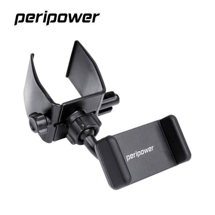 車資樂㊣汽車用品【MT-05】Peripower 車內A柱安裝固定式 多角度變化 360度旋轉智慧型手機架