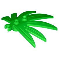 LEGO 樂高 亮綠色 植物 6x5 大片棕櫚葉 樹葉 Swordleaf 10884 6347460