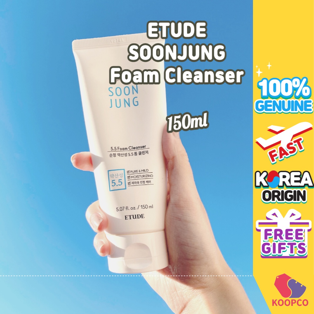 [ETUDE] Soonjung 5.5 泡沫清潔劑 150ml / 護膚 / 韓國化妝品