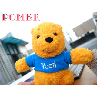 ☆POMER☆日本專用景品SEGA絕版正品 迪士尼 Winnie The Pooh 小熊維尼 維尼 可愛捲捲毛 娃娃玩偶