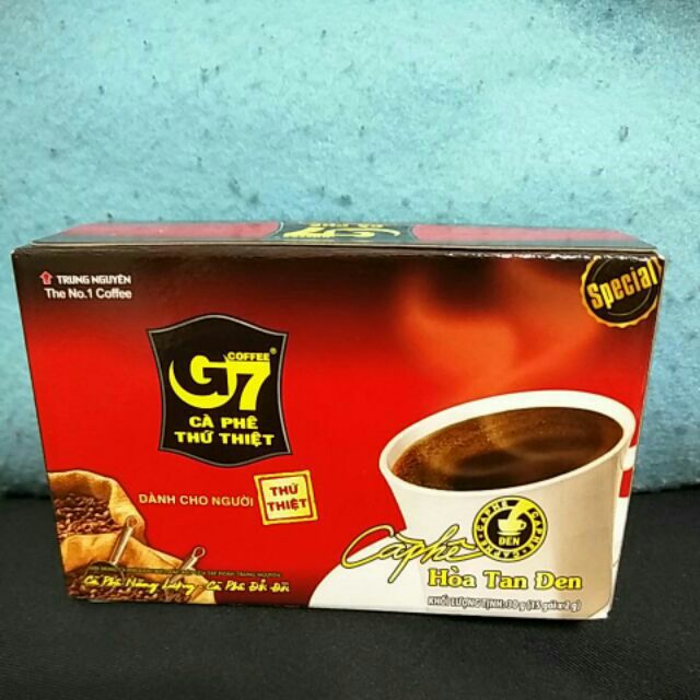 額滿免運附發票-越南G7黑咖啡 2g*15包 越南黑咖啡 越南G7咖啡 coffee （無糖無奶）