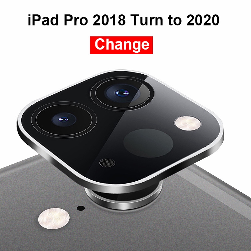 Ipad Pro 2018 改成 iPad Pro 2020 11'' 12.9'' 英寸通用高清相機鏡頭鋼化玻璃 +
