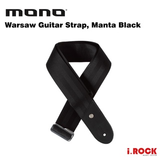 MONO M80 Warsaw系列 黑色 背帶 吉他背帶【i.ROCK 愛樂客樂器】