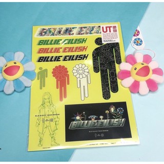 {OGC} UNIQLO x 村上隆 x BILLIE EILISH 三方聯名款貼紙