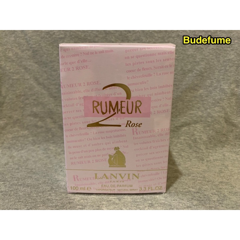 Lanvin Rumeur 2 Rose 浪凡粉戀玫瑰女性淡香精100ml