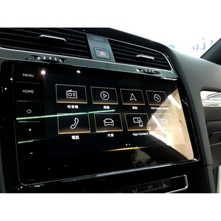 小馬汽車工坊 VW 福斯GOLF 7.5 TROC犀牛皮螢幕保護貼TPU 2016~2021