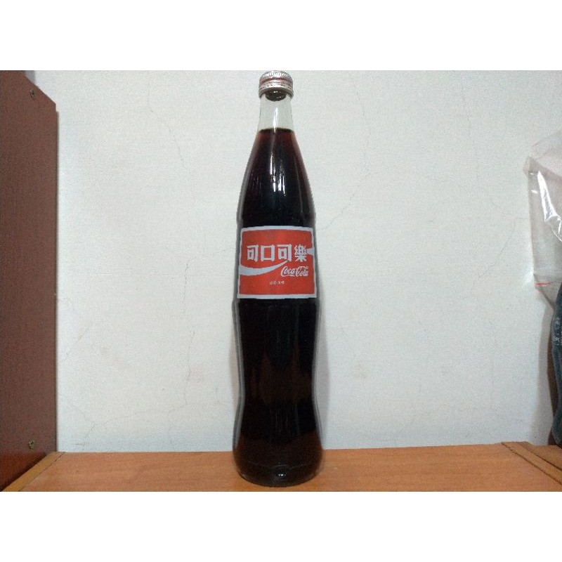 台灣早期 600ml  可口可樂文字瓶
