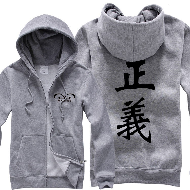 薄款海賊王衛衣男女學生外套路飛羅白鬍子海軍正義艾斯同款衣服 蝦皮購物