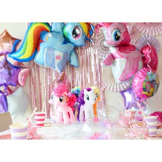 🎈臺灣現貨🎈正版卡通-彩虹小馬--藍-雲寶-鋁箔氣球#派對用品#宜蘭現貨#生日派對-彩虹小馬氣球-藍-雲寶氣球
