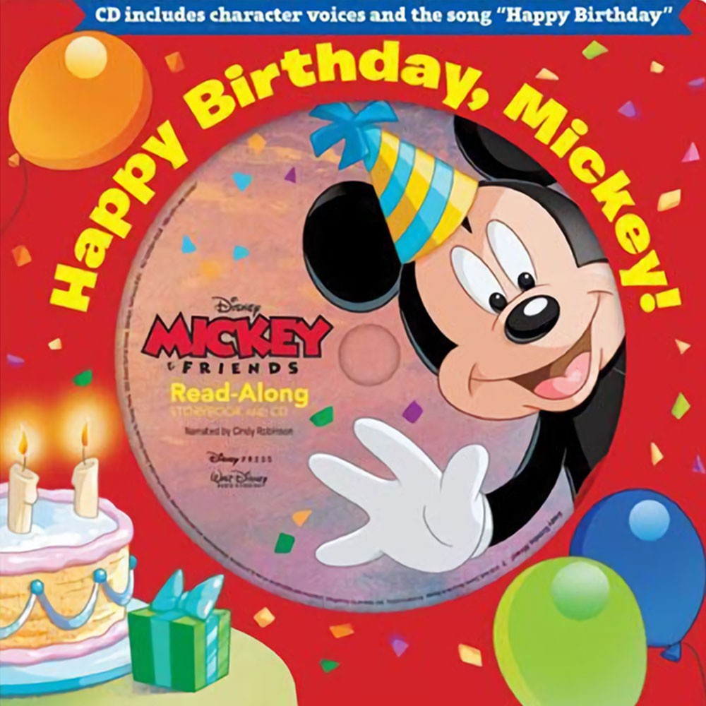 Happy Birthday, Mickey! 硬頁書(附CD)（外文書）