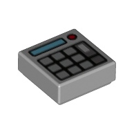 磚家 LEGO 樂高 1x1 Tile 印刷 Keypad 鍵盤 73777 3070 3070bpb174