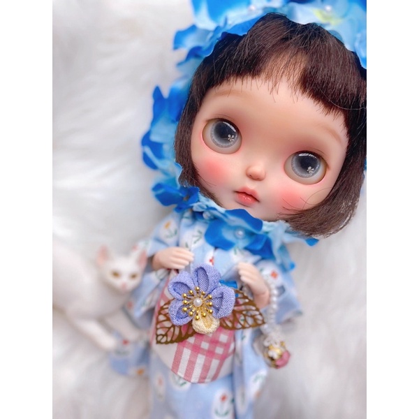 Lin’s Doll-「展示」成品娃no.62 Saki醬（Blythe/小布/小布娃娃/小布改娃）