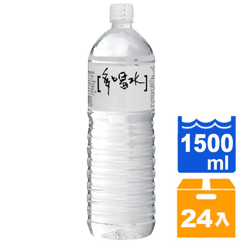味丹多喝水礦泉水1500ml(12入)x2箱 【康鄰超市】