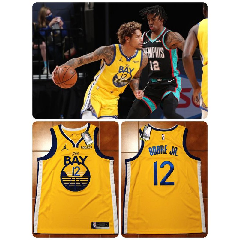 &lt;&lt; Kelly Oubre Jr &gt;&gt; NBA Nike 勇士隊球衣含贊助標 SW City Curry