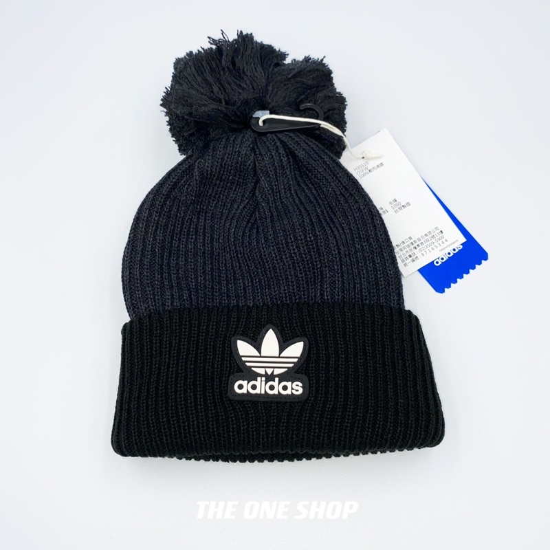 TheOneShop adidas 愛迪達 毛帽 帽子 黑色 H35510