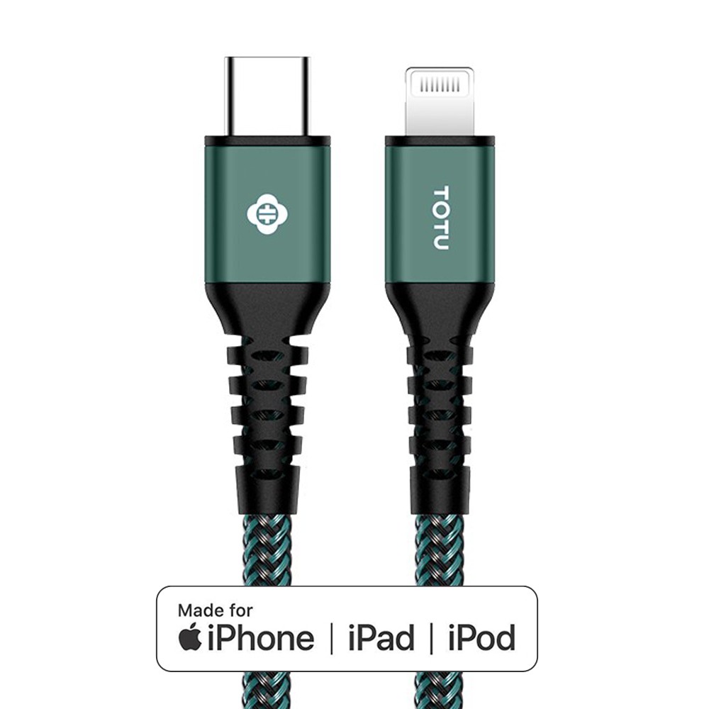 TOTU 拓途 蘋果 MFI認證 PD/Lightning/Type-C/iPhone充電線快充線傳輸線 極光系列