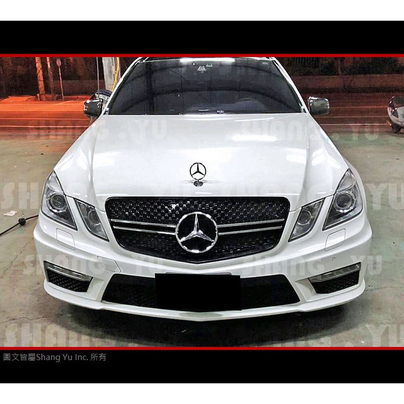 BENZ W212 E系列 AMG 水箱罩 E200 E250 E300 E500 E63 09 10 11 12 13