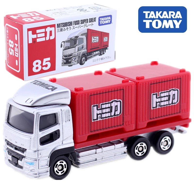 TOMICA NO.85 三菱 FUSO貨櫃車 代理 現貨《動漫貨櫃玩具批發》