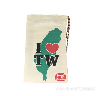 收藏趣味故事袋｜I LOVE TW 我愛台灣 ｜帆布萬用束口袋｜全10款可挑選 ［收藏天地］