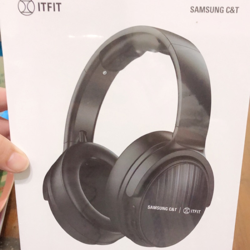 SAMSUNG C&amp;T ITFIT 藍芽無線耳罩式耳機  免運優惠