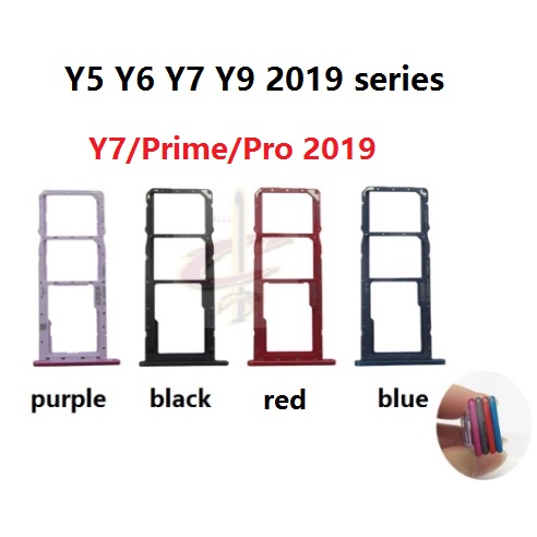 華為 Y5 Y6 Y7 Pro Prime 2019 Y9 Prime 2019 Sim 卡托 卡槽 卡座