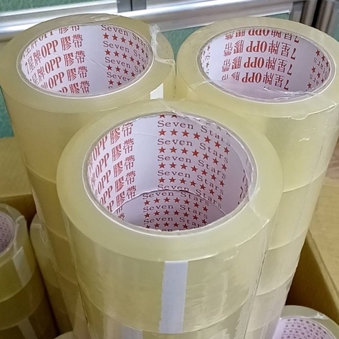 七星牌/萬達/環美 60mm 封箱膠帶 透明膠帶 OPP膠帶 寬版封箱膠帶--此賣場是(箱)