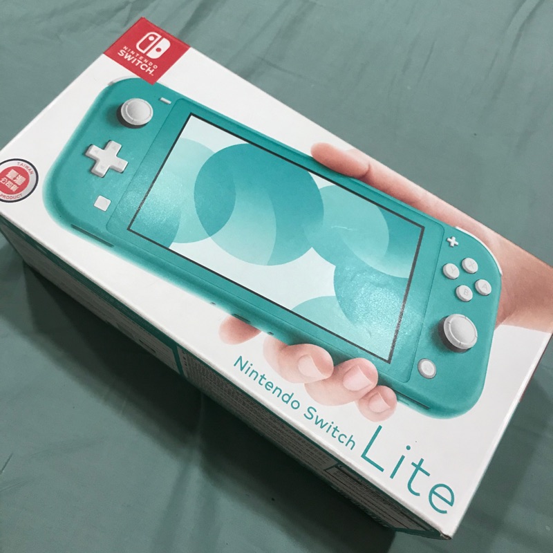 全新 尾牙抽中 任天堂 Nintendo Switch Lite 主機 藍綠色 全新品 台灣公司貨