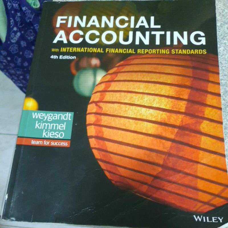 會計原文書Financial  Accounting  4th Edition 初期會計學