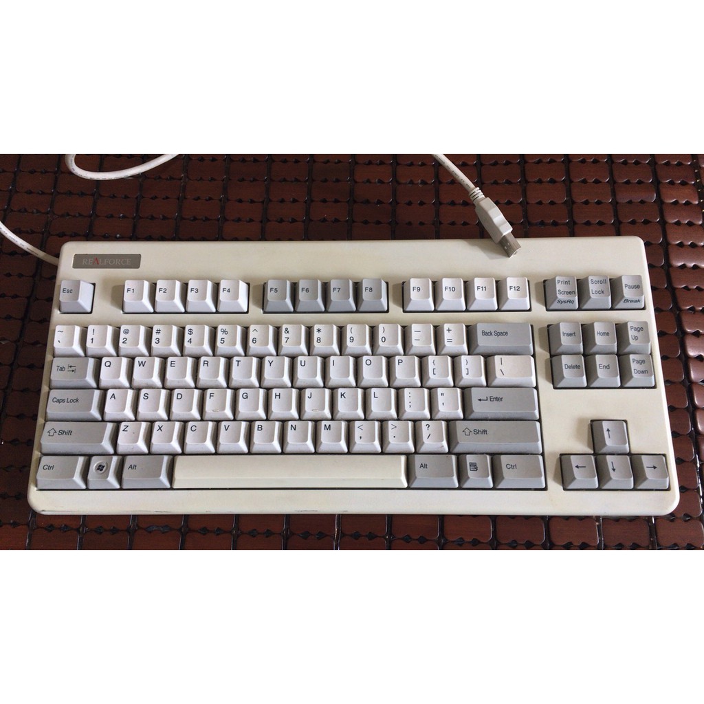 Topre REALFORCE 86U /靜電容量非接觸式/可變負載/ 86鍵(二手)