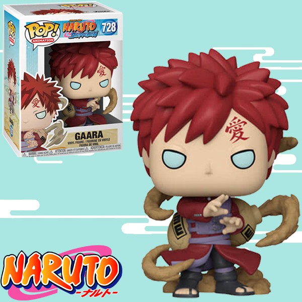 Beetle Funko Pop Naruto 火影忍者我愛羅風影gaara 砂忍者村 728 蝦皮購物