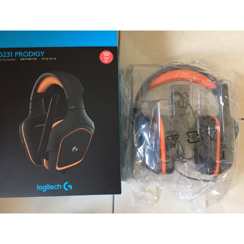 羅技 Logitech G231 Prodigy 電競耳機麥克風