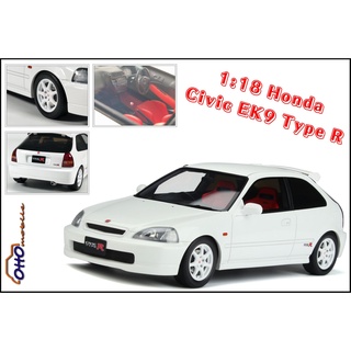 【模例】Otto 1/18 Honda Civic EK9 Type R (OT971)