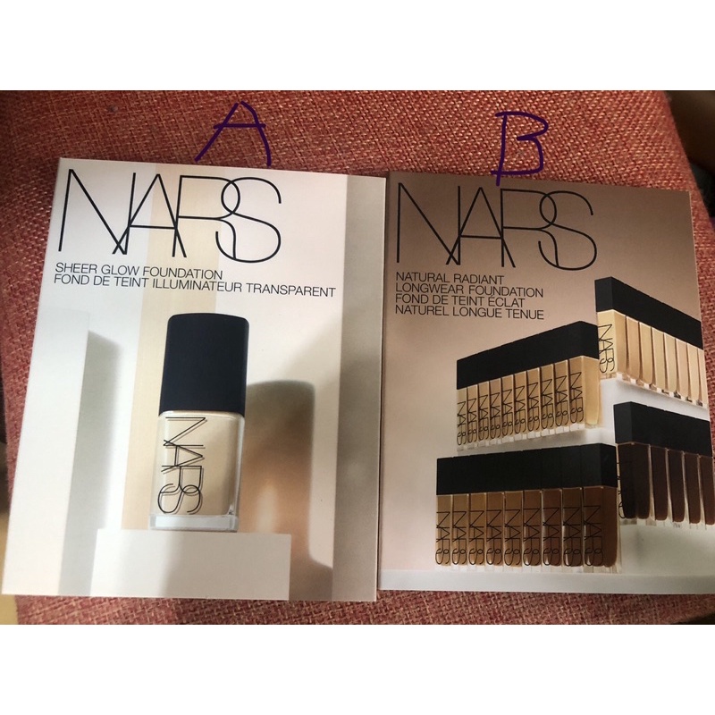 [全新粉底體驗卡] NARS 玩美光透美白粉底液+極光亮顏粉底