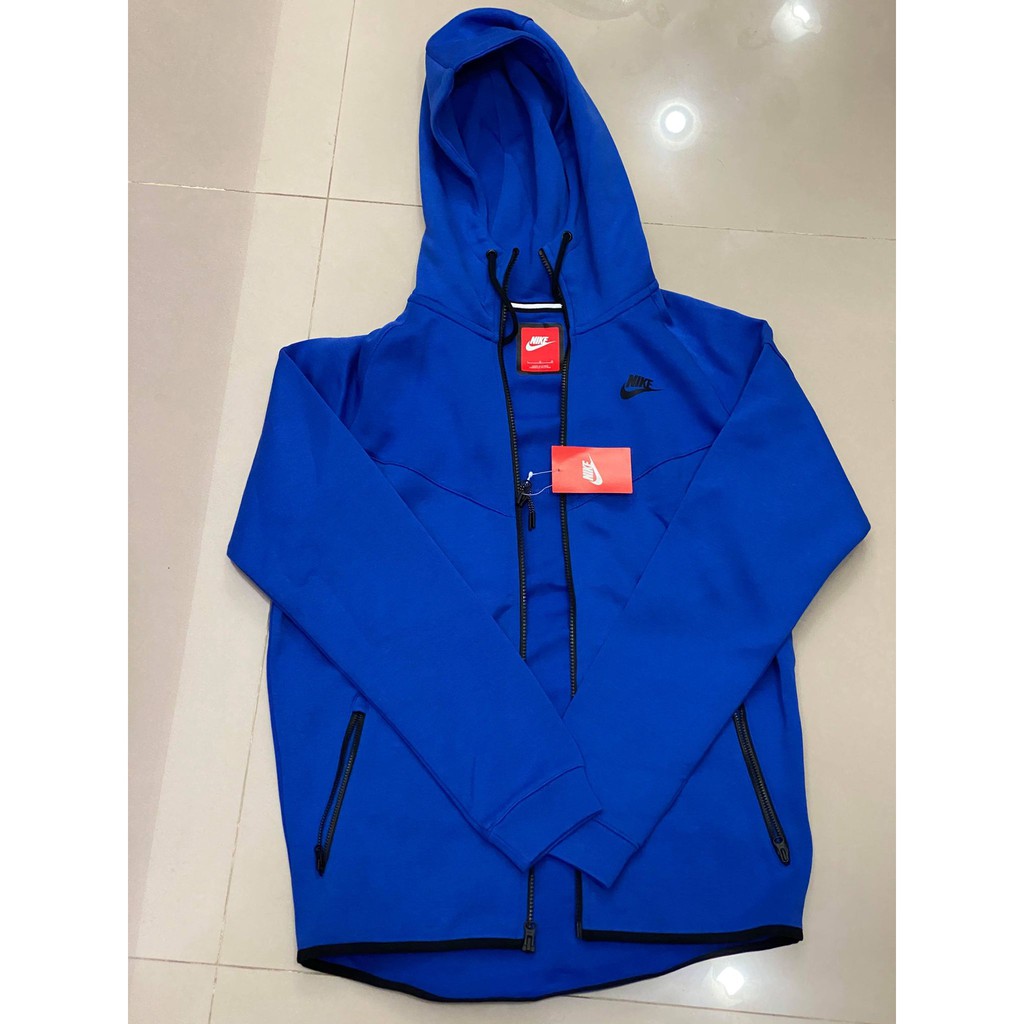 NIKE NIKE TECH FLEECE WINDRUNNER 連帽外套 藍色 男 545279-480