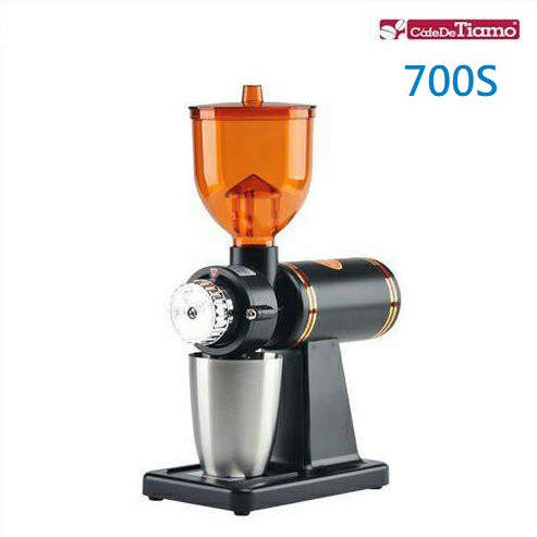 《免運》消光黑 Tiamo 700S 新款粉杯 電動 咖啡磨豆機☕木木咖啡。COFFEE
