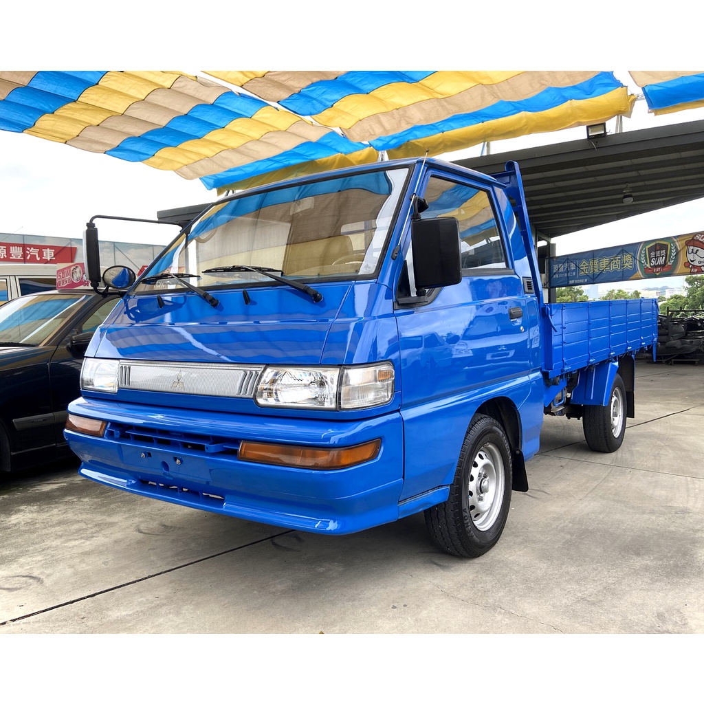 MITSUBISHI DELICA 貨車 中華 得利卡 2.0 手排 里程只跑8萬公里 一手車 木床貨台 可全貸 免頭款