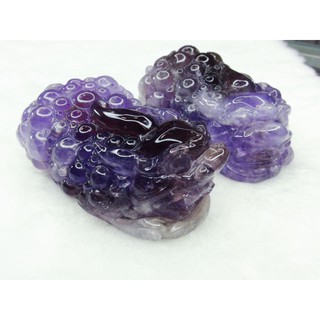 紫水晶貔貅擺飾品/擺飾品/藝術/紫水晶/手珠/半寶石/善緣晶石