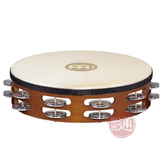 Meinl / TAH2A-AB 山羊皮木框 雙排鈴鼓(鋁鈴)【樂器通】
