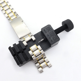 錶帶鏈接調節開 Slit 錶帶手鍊鏈銷去除器調節器維修工具套件, 用於男士 / 女士手錶