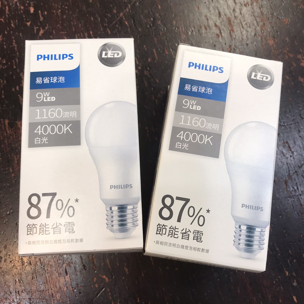 ★Yong_Da★飛利浦 PHILIPS★ 9w LED 易省球泡 87%省電 燈泡 評價衝起來