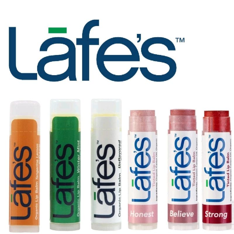 Lafes 有機潤唇膏天然天然無毒素有機潤唇膏