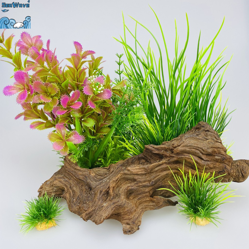 極速發貨 集合2精品極高仿真度水草塑膠水草假草魚缸飾品水族箱裝飾裝飾水草造景水草懶人造景 蝦皮購物