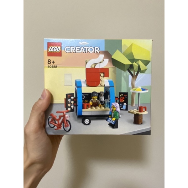 樂高 LEGO 40488 咖啡攤車 咖啡攤 Coffee Cart