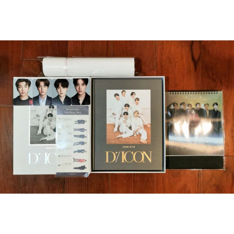 【BTS 防彈少年團】D'/ICON Dicon 團體 雜誌 寫真 桌曆 貼紙 小卡 海報 南俊 碩珍 玧其 號錫 拆售