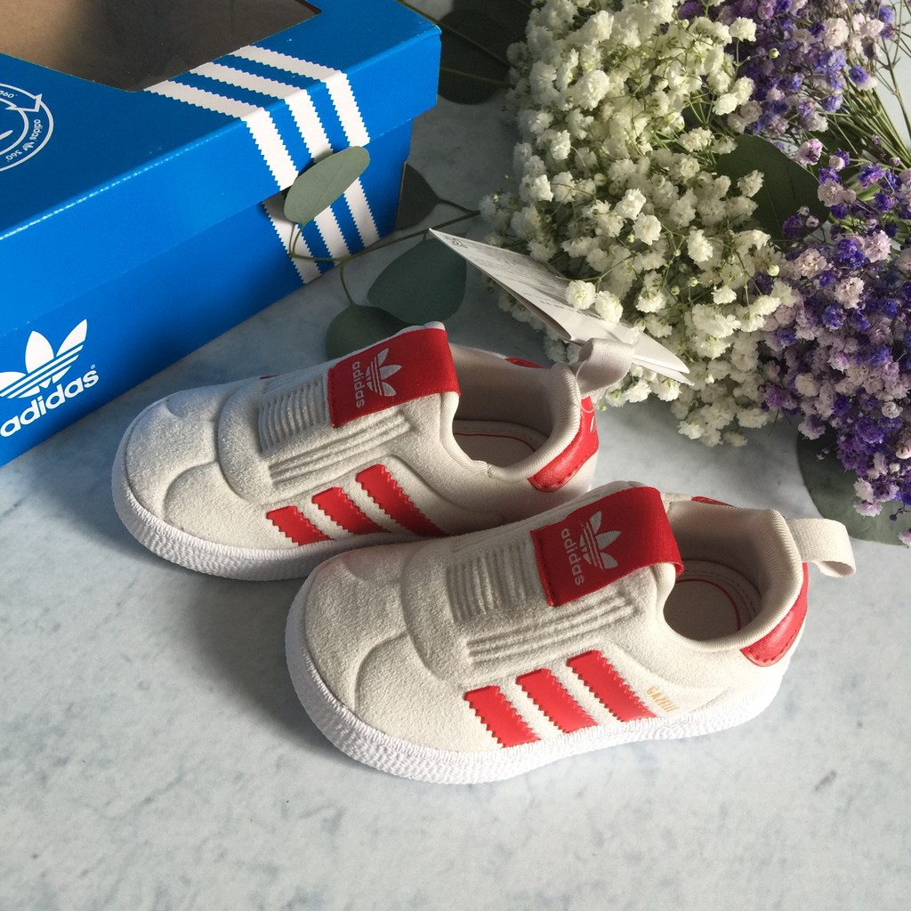 【韓國代購】ADIDAS GAZELLE   白色 小童/童鞋 麂皮