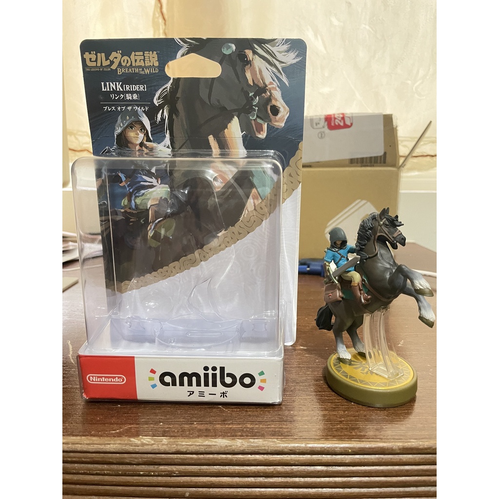 NS Switch Amiibo 薩爾達傳說 荒野之息系列四英傑 林克 騎士（二手）