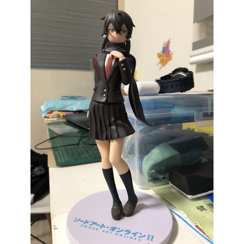 Sega Sao刀劍神域詩乃詩音稀少制服款眼鏡控必收 蝦皮購物