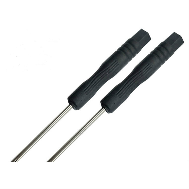 2.0十字螺絲刀批2mm平頭螺絲刀小拆工具:黑色-ten2.0